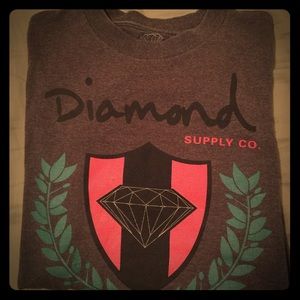 Diamond Supply Co. Dark Gray T-Shirt